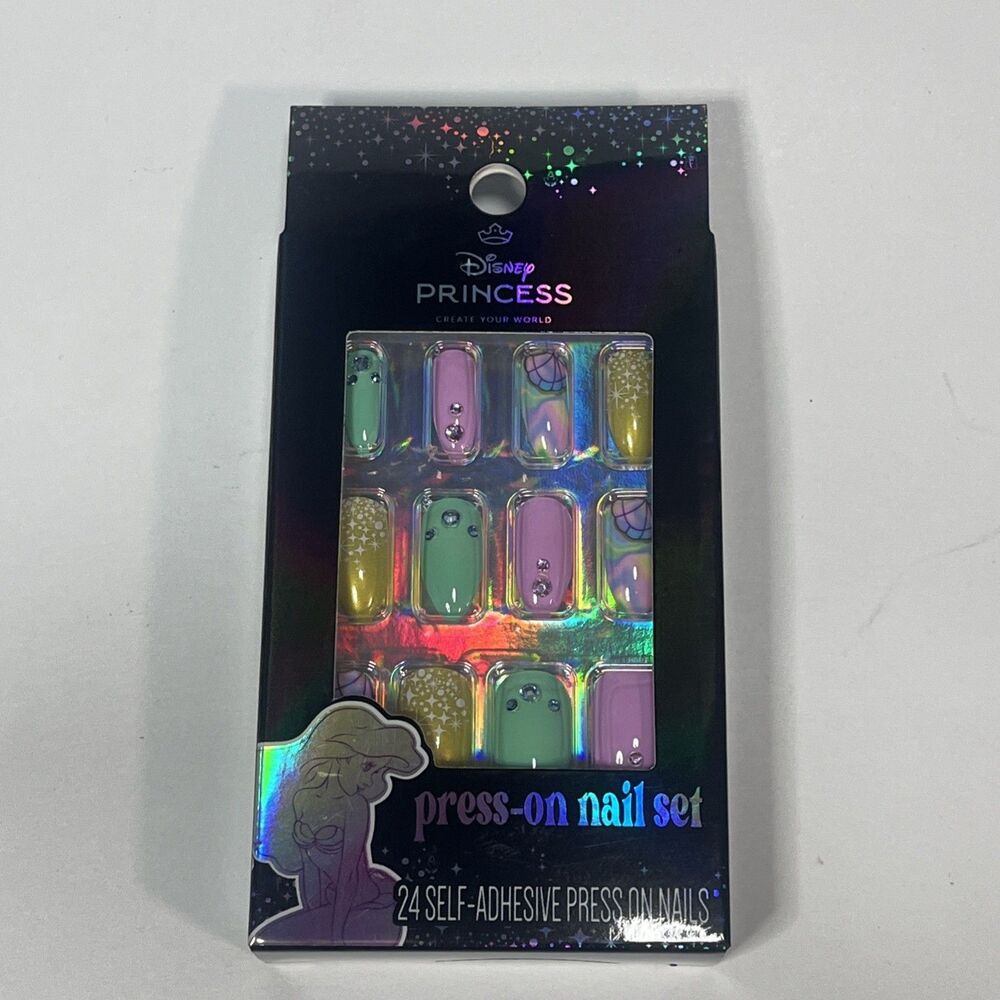 Disney Princess Press On Nail Set Self Adhesive